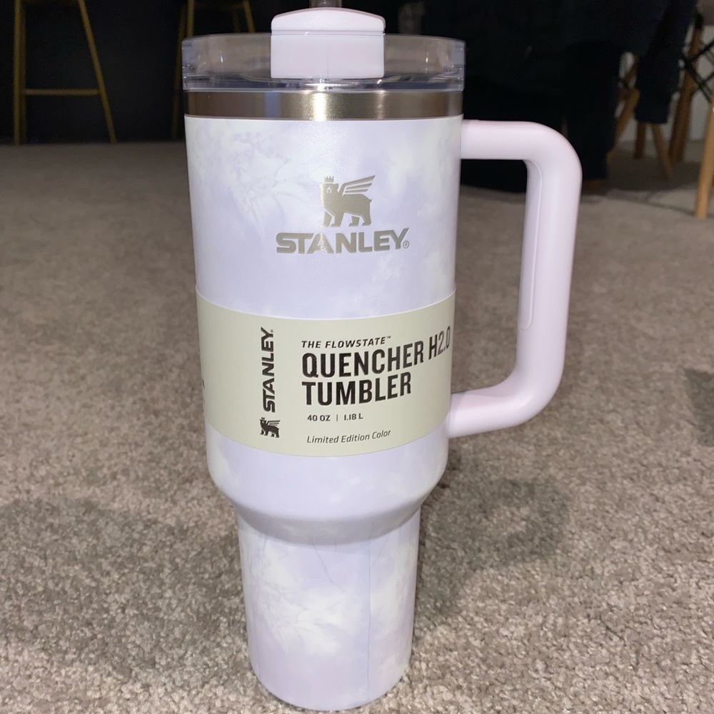 Stanley 40 oz limited edition wisteria tie dye Quencher H2O Tumbler